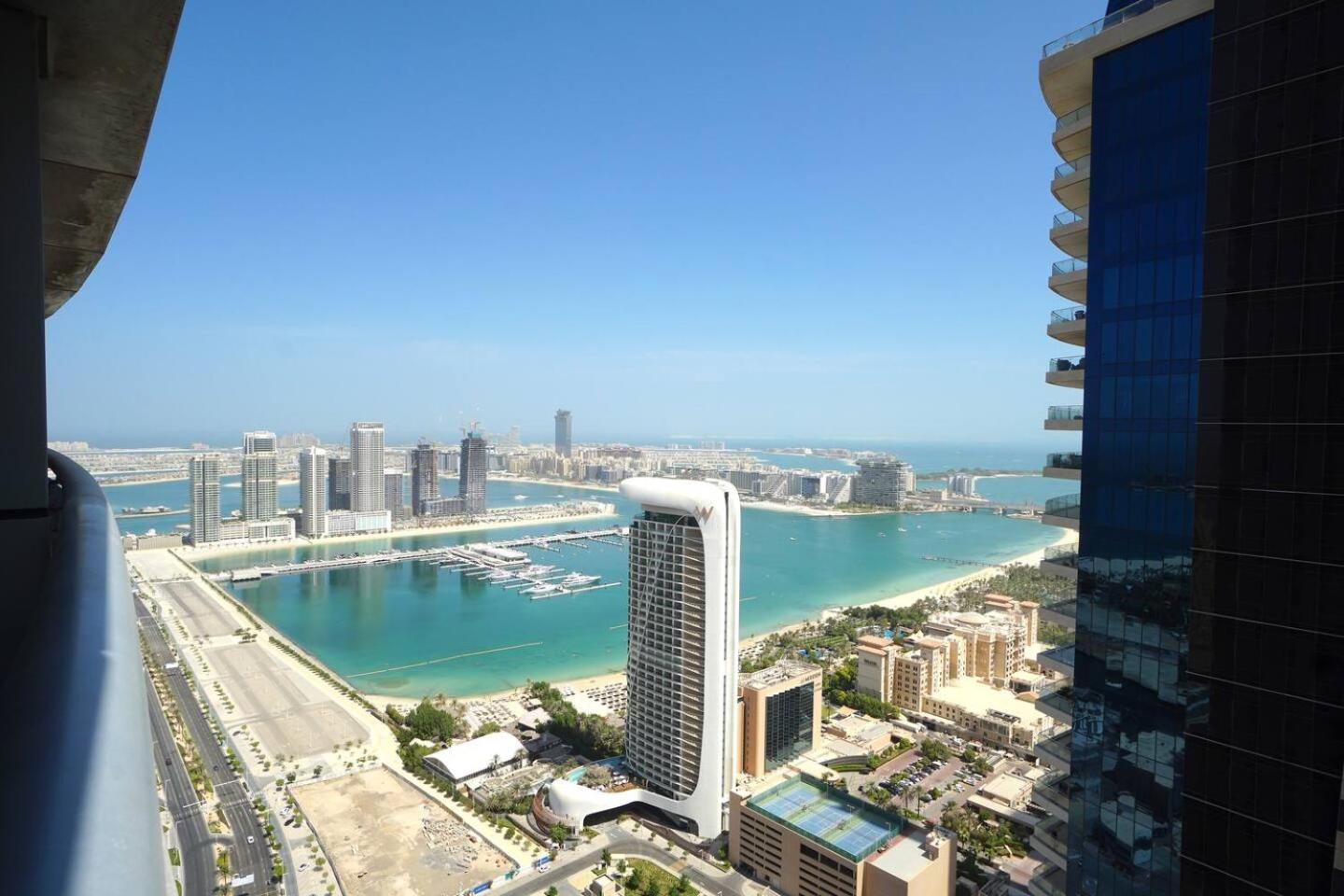 Sea & Palm View Elegant 1 Bedroom Apartment Dubaj Kültér fotó