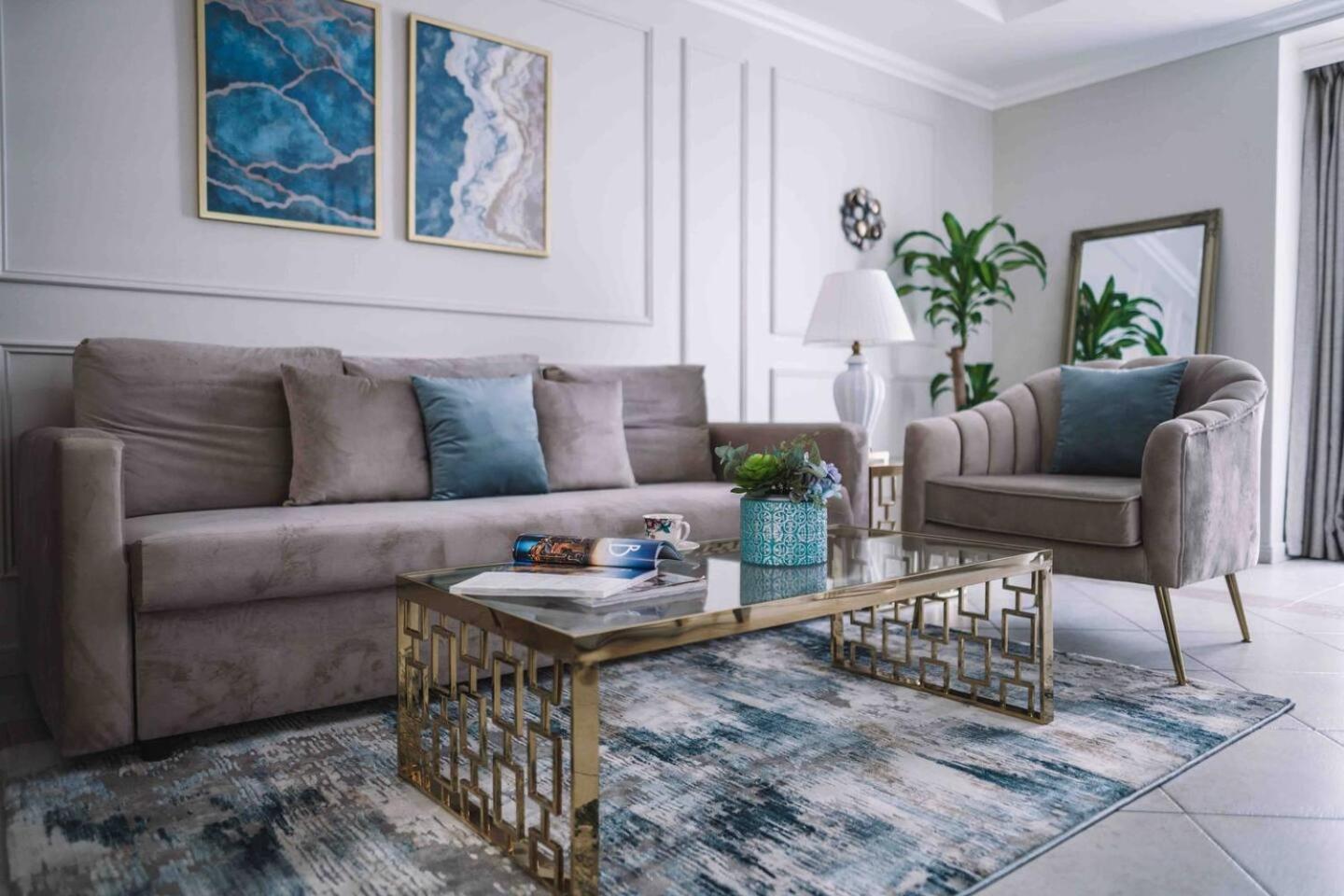 Sea & Palm View Elegant 1 Bedroom Apartment Dubaj Kültér fotó